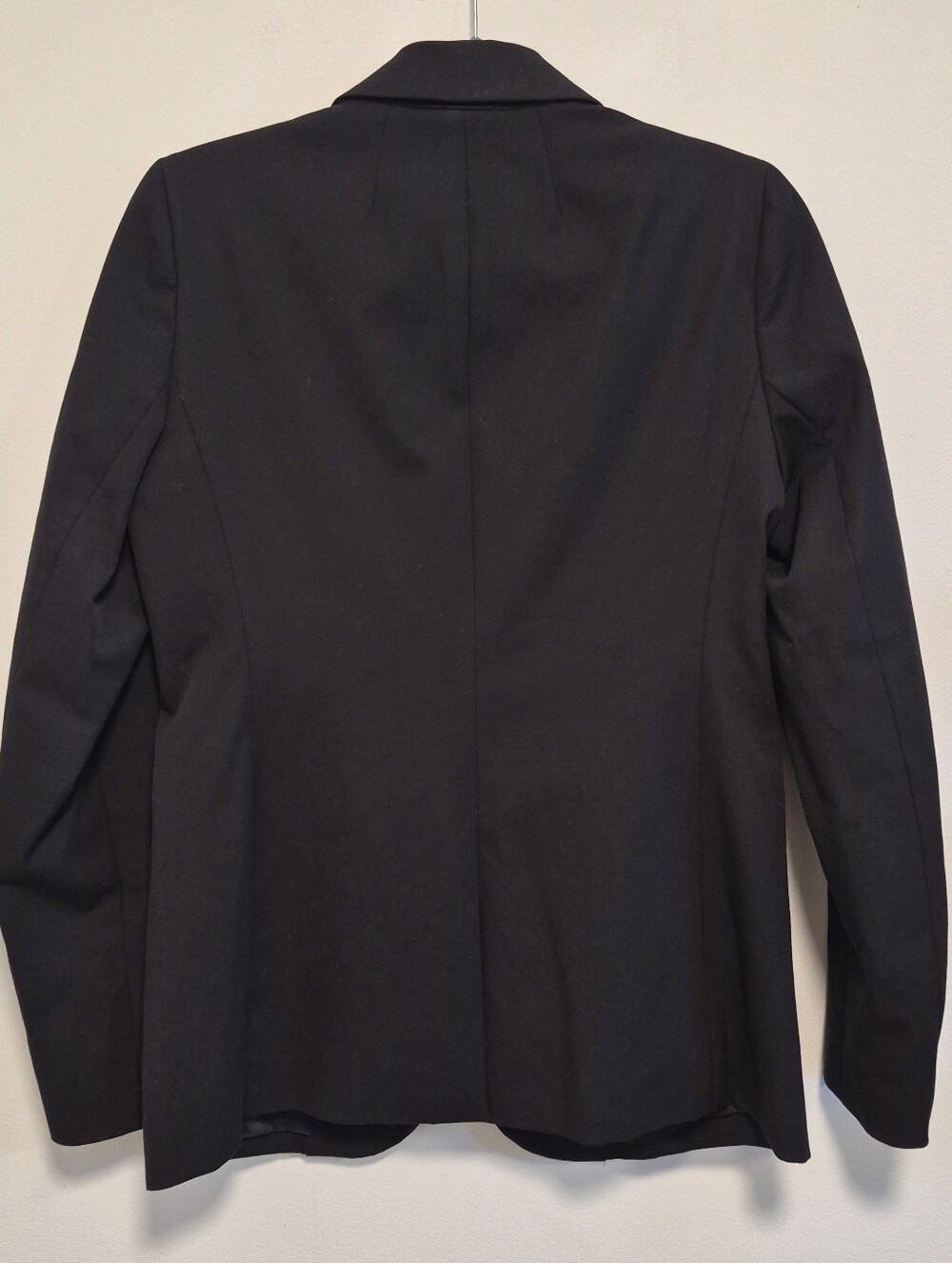 J. Crew Parke Blazer Bi Stretch Black One Button Academia Career Size 4 Tall - Picture 8 of 14